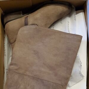 BAMBOO Taupe Knee-High Boots